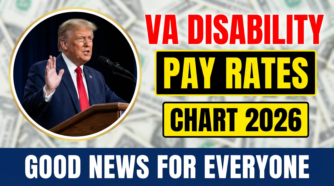 VA Disability Pay Chart 2026: New Rates, Eligibility, Payment Dates
