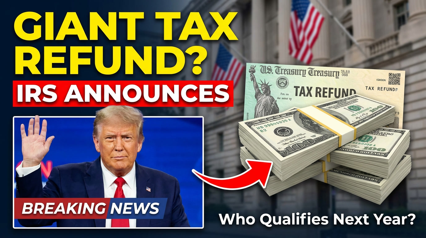 IRS Announces Gigantic Tax Refund for Next Year — Who Qualifies