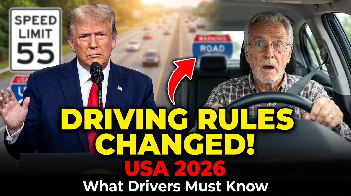 New Year 2026 Shock! U.S. Driving License Rules Changed for Drivers Over 70