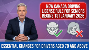 Seniors Behind the Wheel: Canada’s New Driving License Protocol Kicks Off January 2026