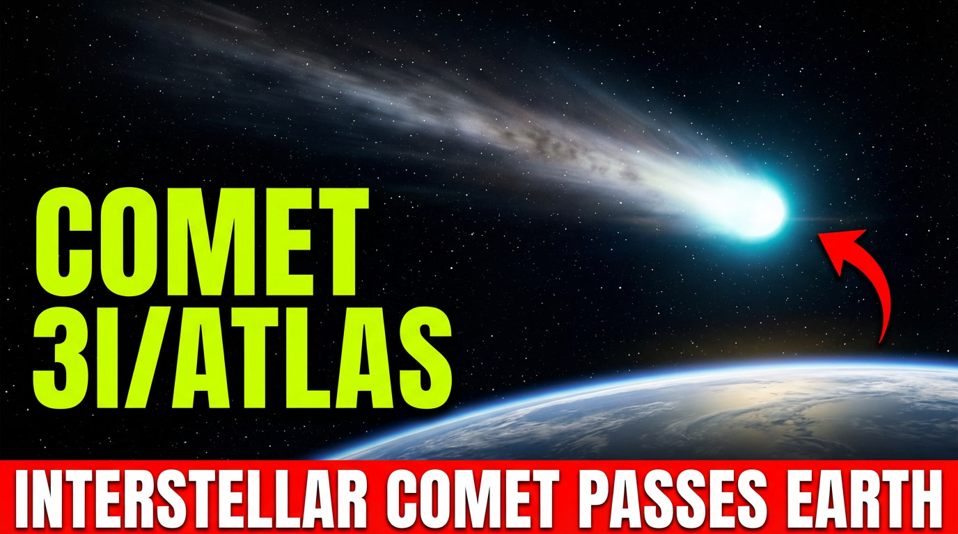 Comet 3I/ATLAS Today (Dec. 24, 2025): Interstellar Comet Flies Past Earth — Here’s Why It Matters